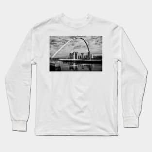 Gateshead Millennium Bridge and Baltic Long Sleeve T-Shirt